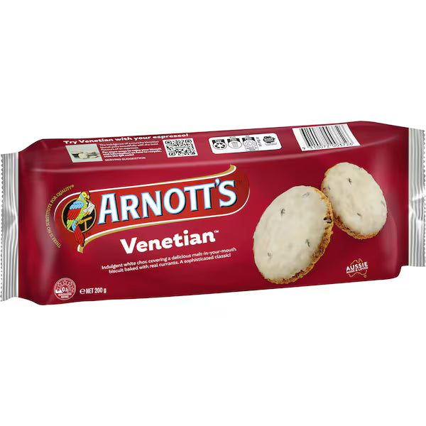 Arnott's Venetian Biscuits 200g (EXCLUSIVE)