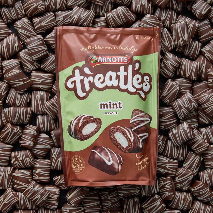 Arnott's Treatles Mint Flavour 90g