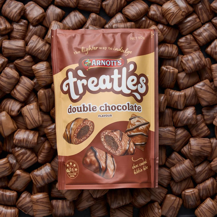 Arnott's Treatles Double Chocolate Flavour 90g