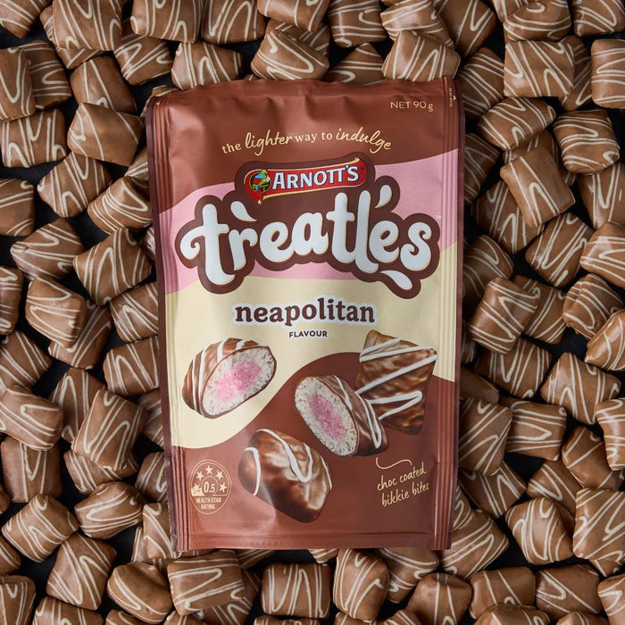 Arnott's Treatles Neapolitan Flavour 90g