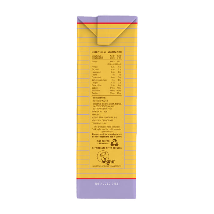 Bonsoy - Soy Long Life Milk UHT 1L