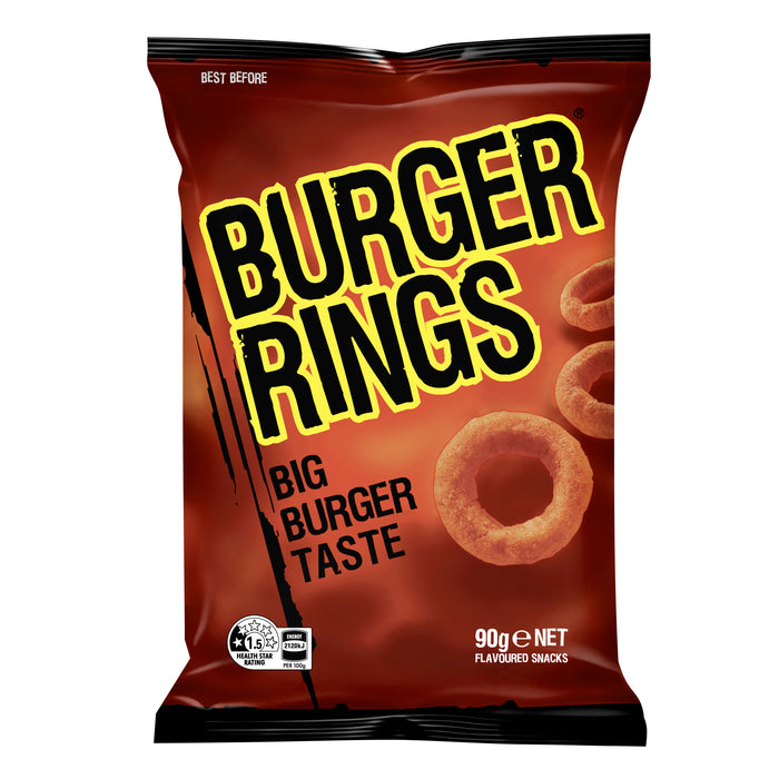 Smiths Burger Rings 90g